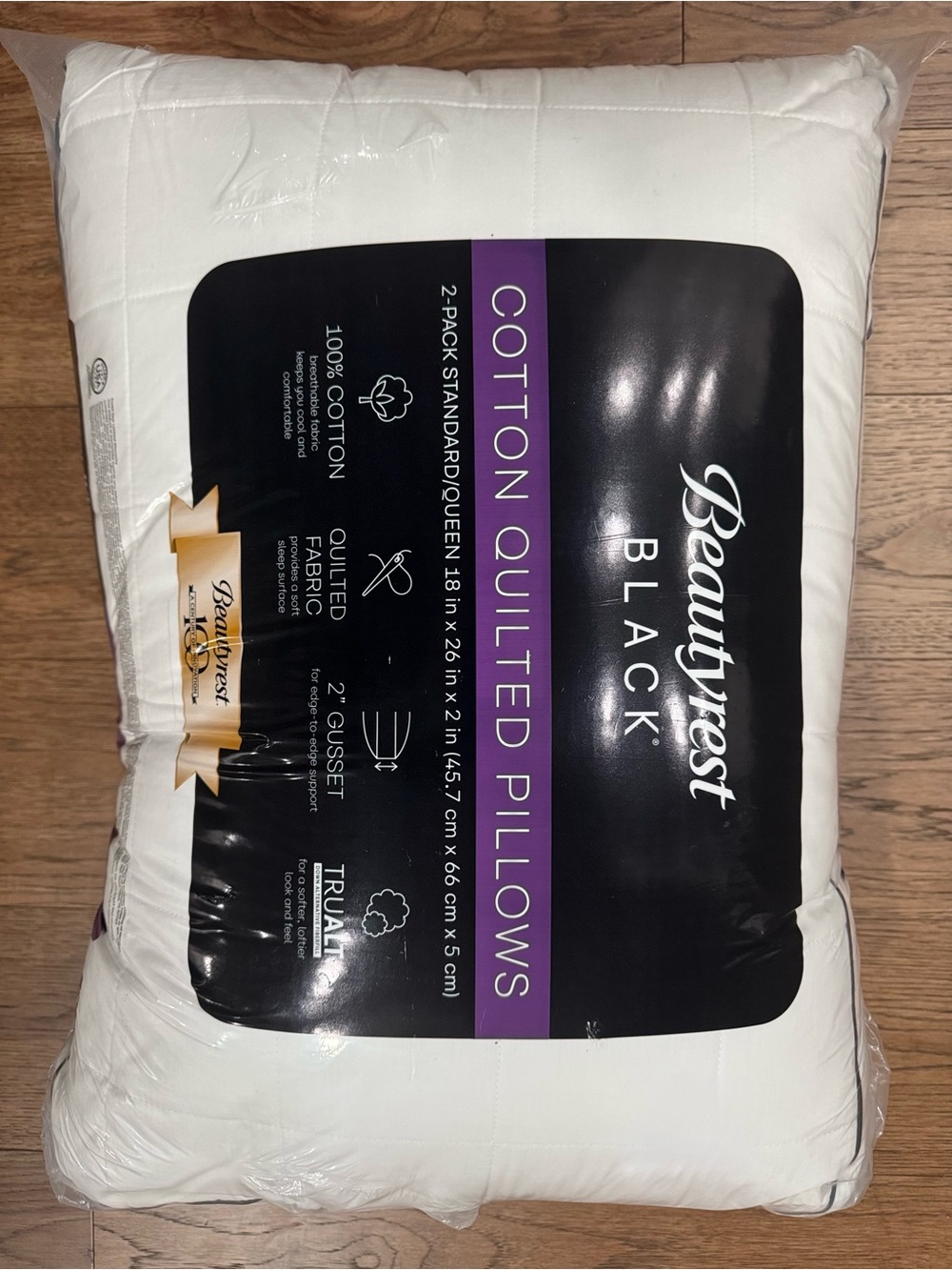 🎉LAST CHANCE🎉BEAUTYREST BLACK
2pk Luxurious Down Alternative Pillows‎